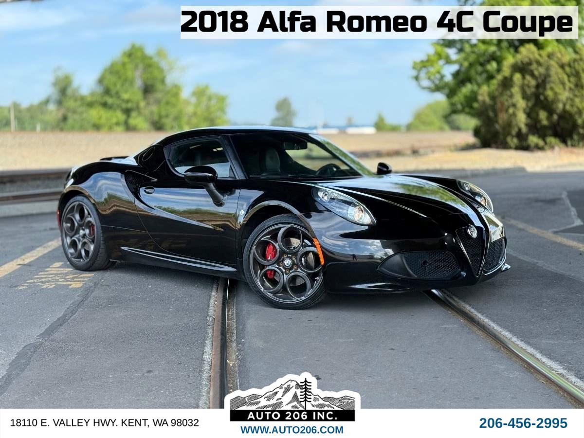 2018 Alfa Romeo 4C Coupe