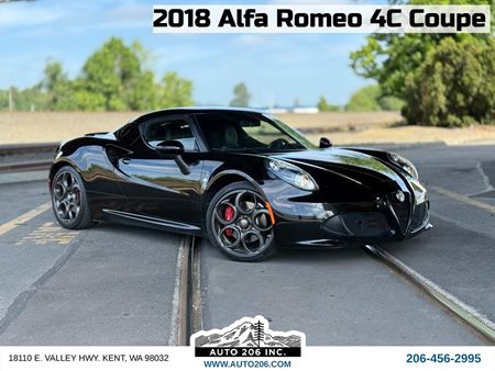 2018 Alfa Romeo 4C Coupe