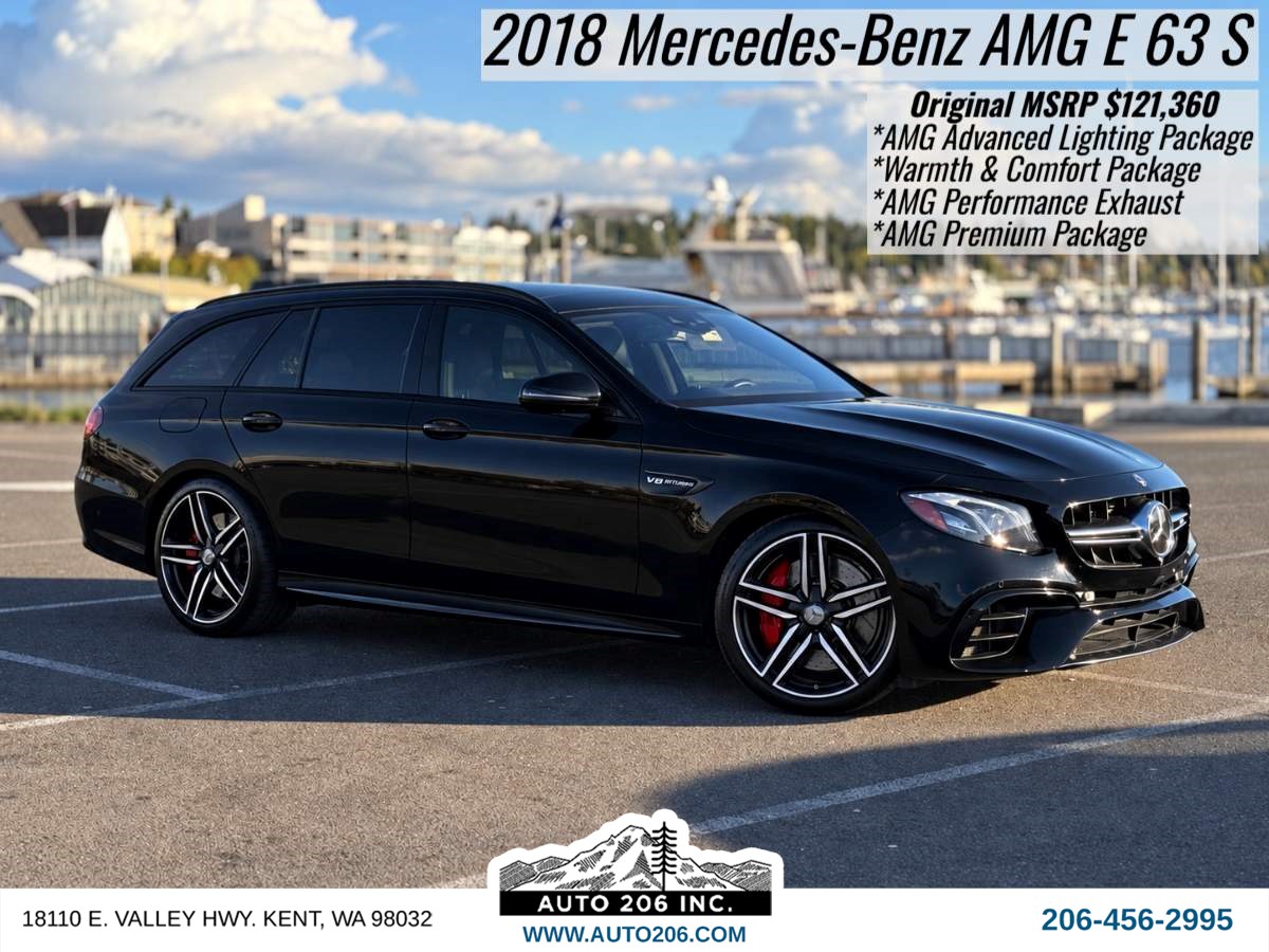 2018 Mercedes-Benz AMG E 63 S