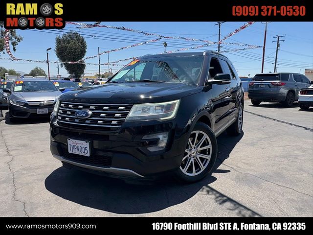 Shadow Black 2016 Ford Explorer SUV / Crossover Front-Wheel Drive Automatic