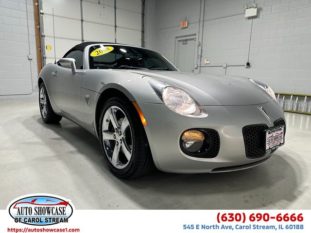Cool (Liquid Silver Metallic) 2008 Pontiac Solstice GXP Convertible Rear-Wheel Drive Manual