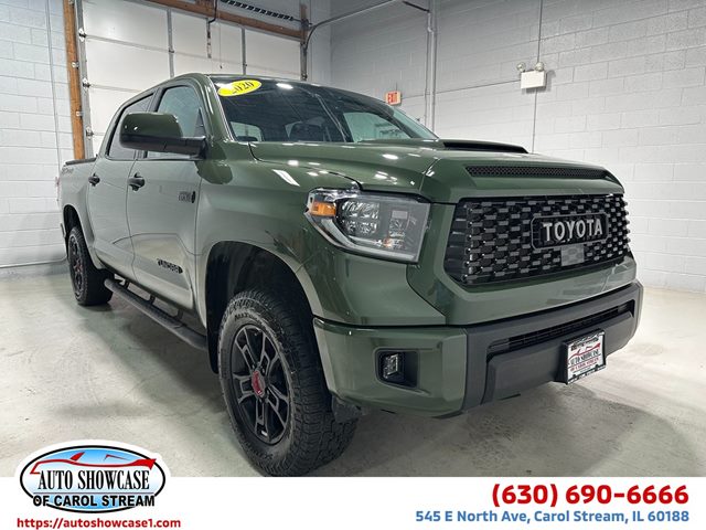 Army Green 2020 Toyota Tundra Pickup Truck Four-Wheel Drive Automatic
