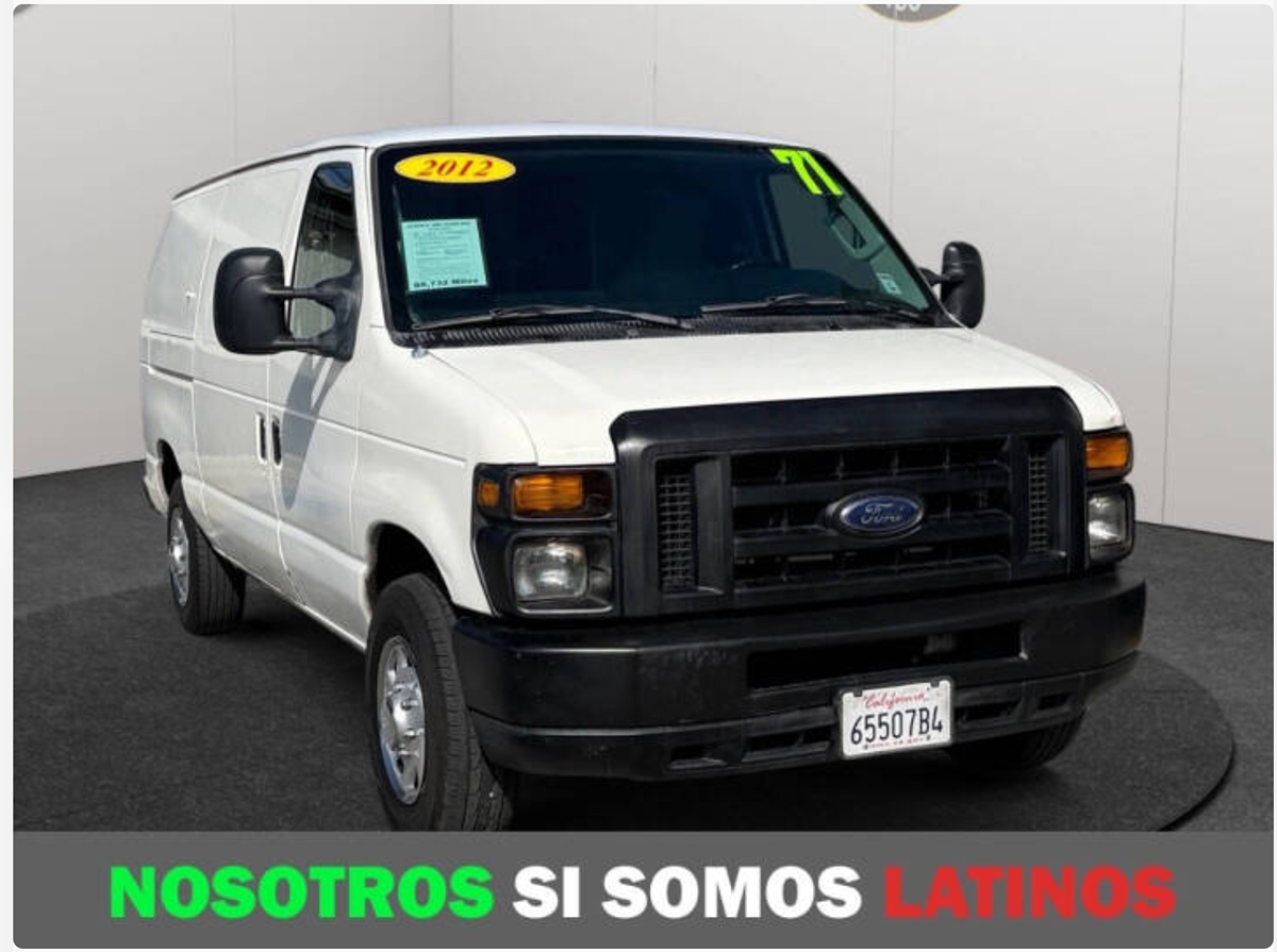 2013 Ford E-Series Econoline Van