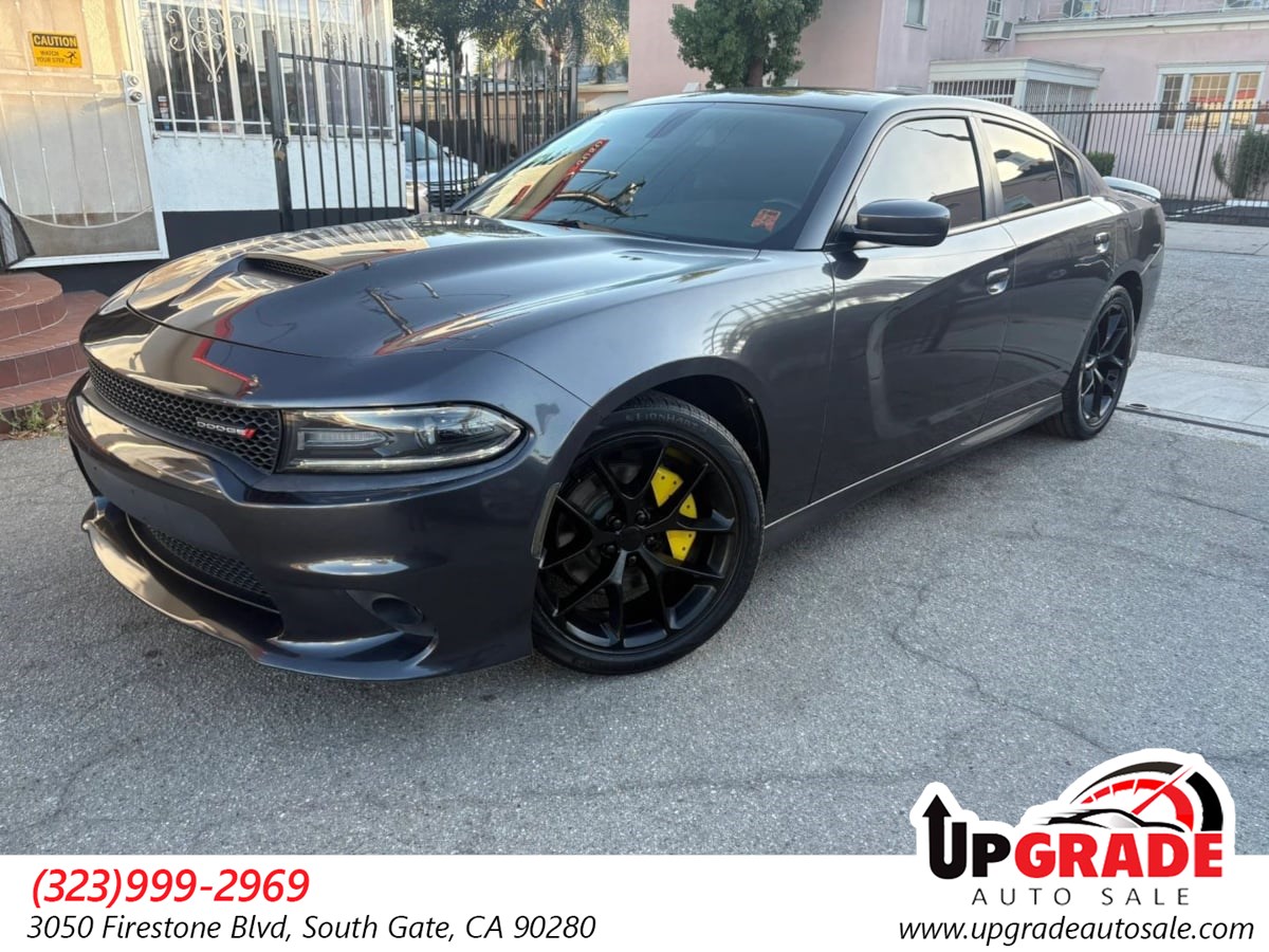 Gray (Granite Pearlcoat) 2019 Dodge Charger R/T RWD Sedan Rear-Wheel Drive Automatic