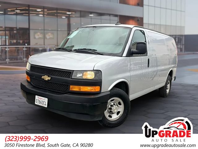 Silver Ice Metallic 2024 Chevrolet Express Cargo Van Rear-Wheel Drive Automatic