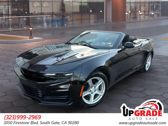 Black 2023 Chevrolet Camaro Convertible Rear-Wheel Drive Automatic