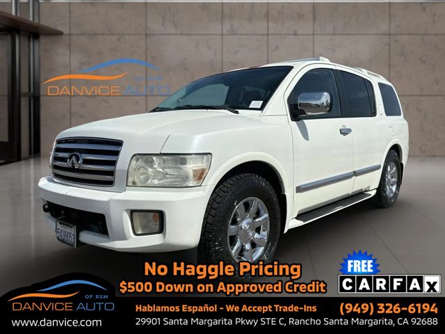 Tuscan Pearl 2007 INFINITI QX56 4WD SUV / Crossover Four-Wheel Drive Automatic