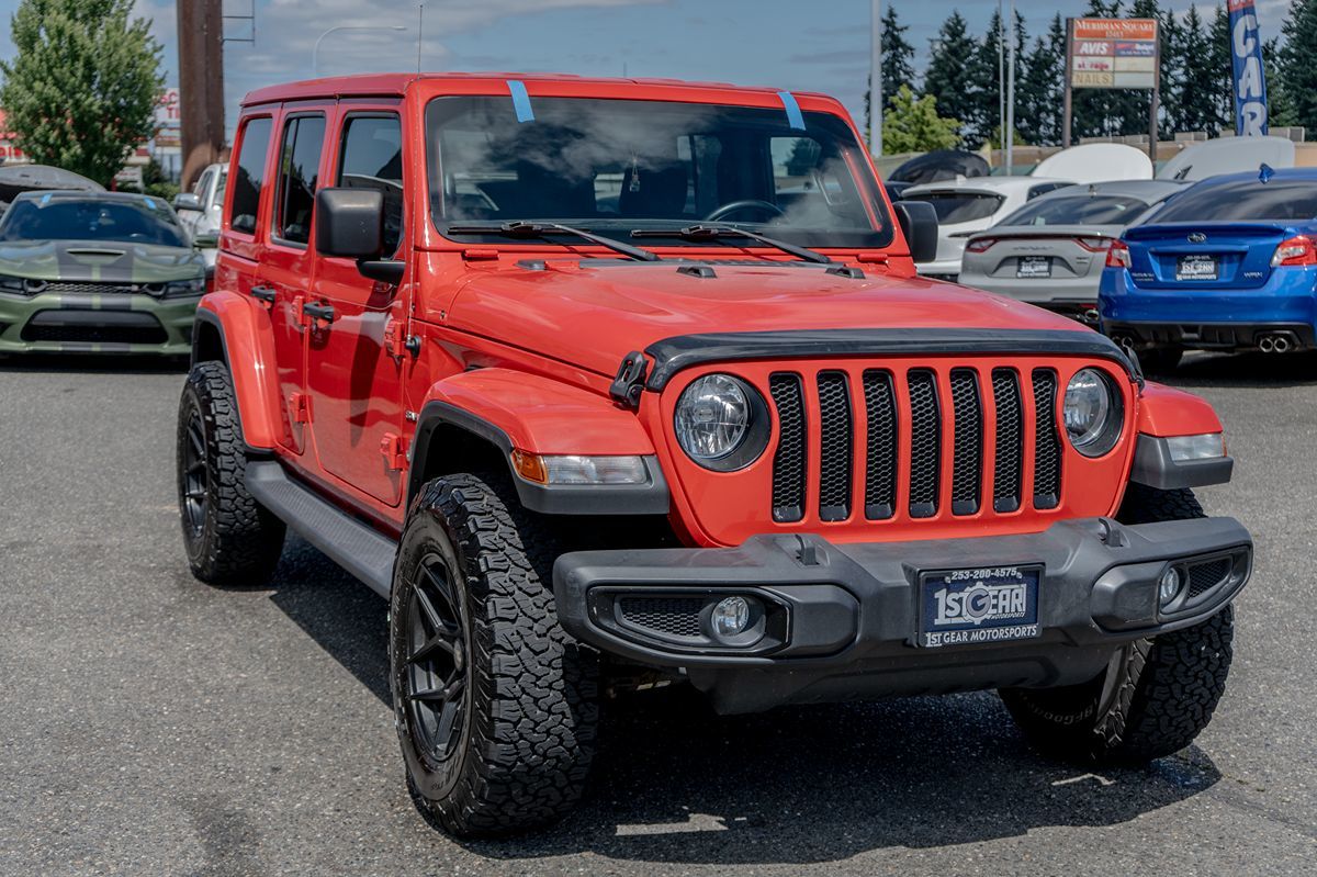 2021 Jeep Wrangler Unlimited Sahara photo 2