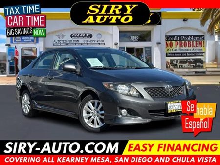 Sold 2010 Toyota Corolla S