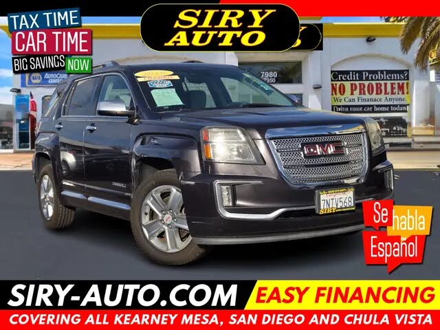 Sold 2016 GMC Terrain Denali