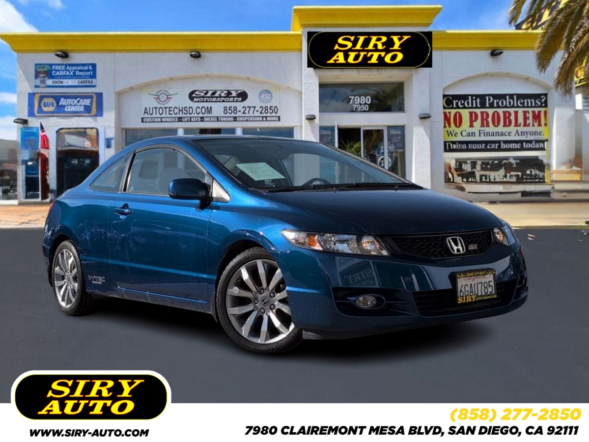 2009 Honda Civic Cpe Si
