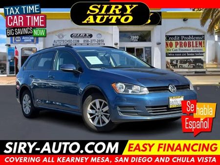 Sold 2017 Volkswagen Golf SportWagen S