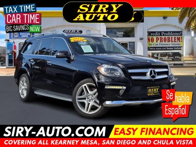 Sold 2015 Mercedes-Benz GL 550 SUV