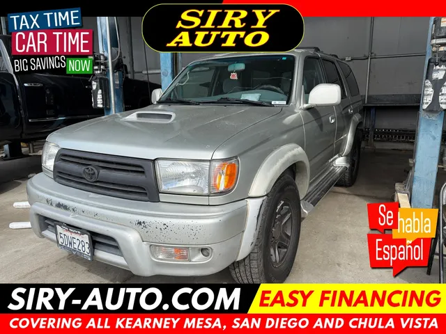 Sold 2000 Toyota 4Runner SR5
