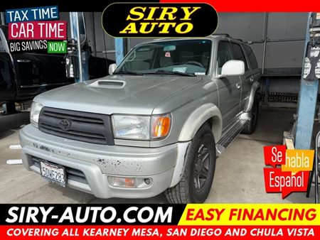 Sold 2000 Toyota 4Runner SR5