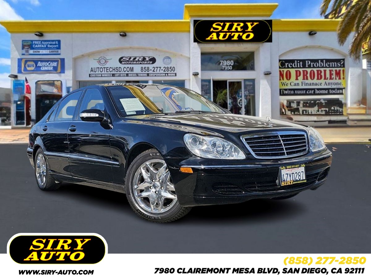 2003 Mercedes-Benz S500 Sedan