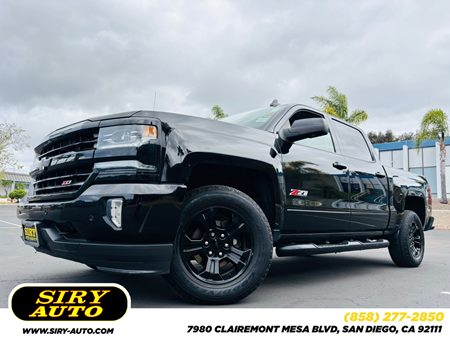 Sold 2017 Chevrolet Silverado 1500 LTZ