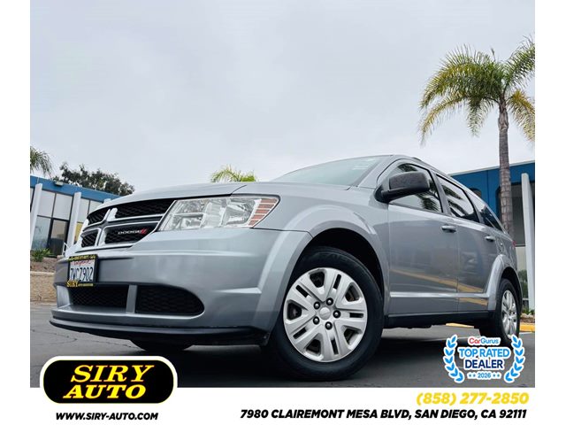 Billet Silver Metallic Clearcoat 2016 Dodge Journey SUV / Crossover Front-Wheel Drive Automatic