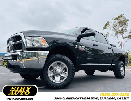 Sold 2018 Ram 2500 Tradesman