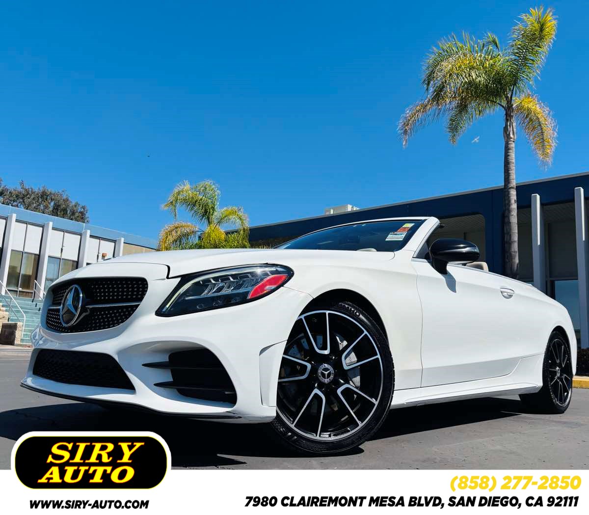 Sold 2019 Mercedes-Benz C 300 Cabriolet
