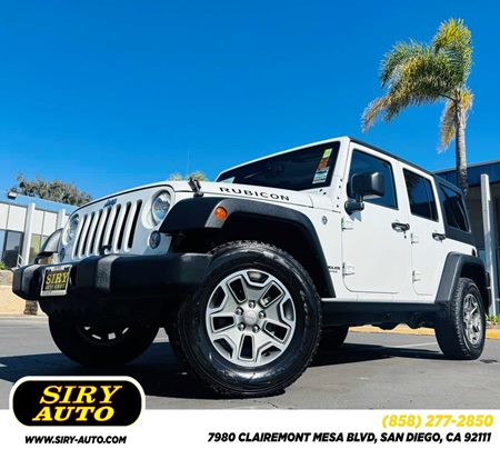 Sold 2016 Jeep Wrangler Unlimited Rubicon