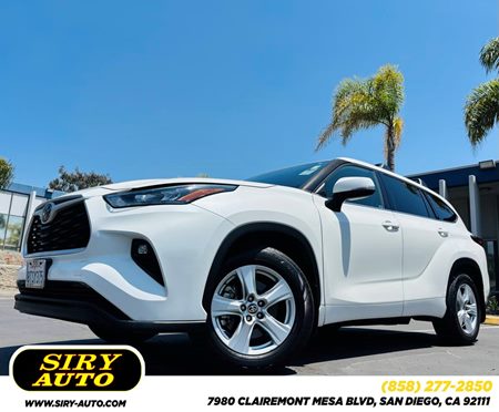 Sold 2020 Toyota Highlander LE