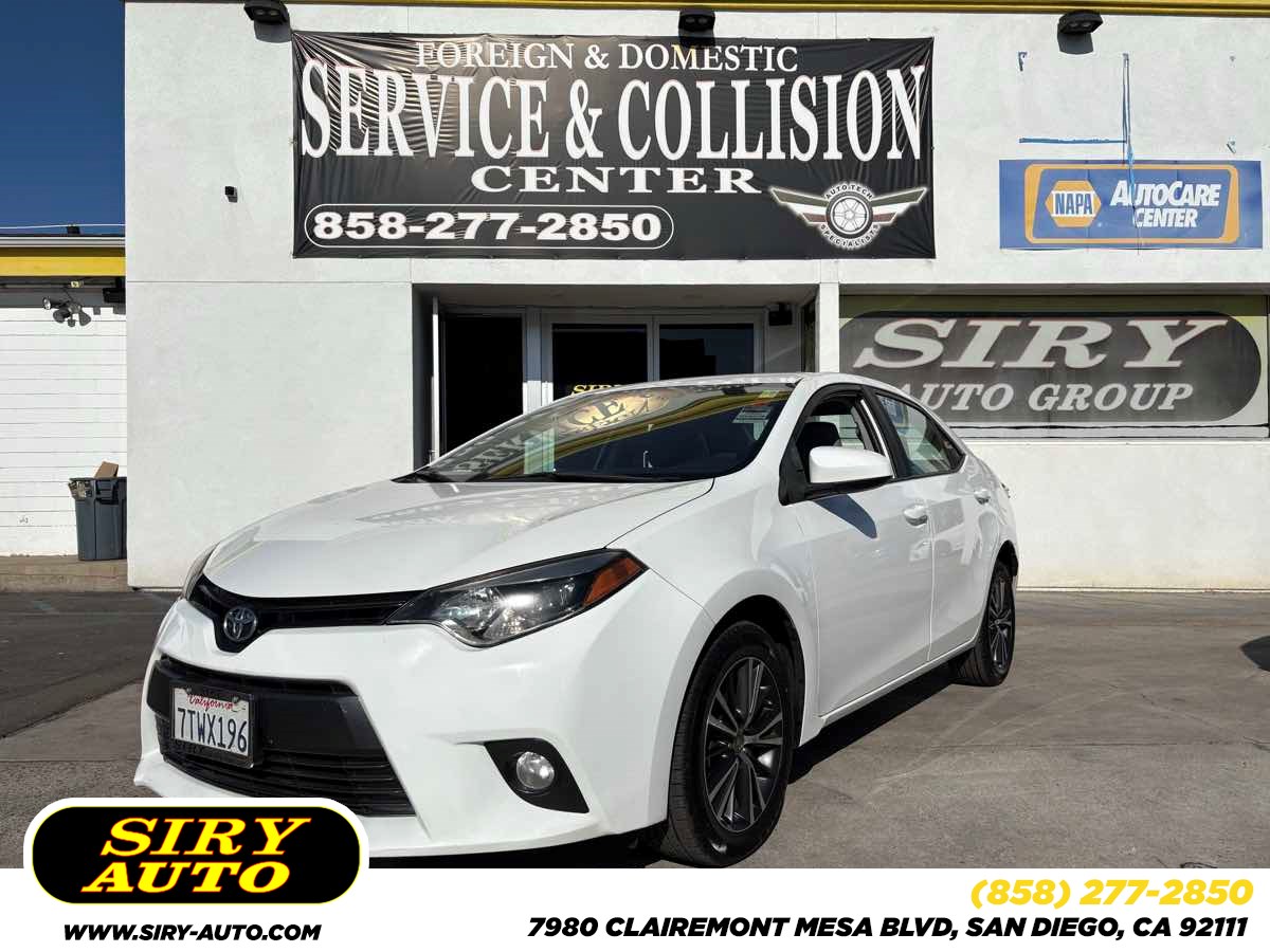 2016 Toyota Corolla LE Plus