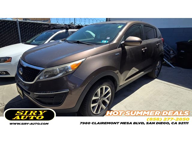 Sand Track 2015 Kia Sportage SUV / Crossover All-Wheel Drive Automatic