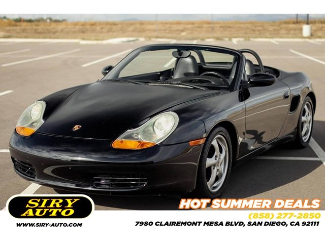 Black 1998 Porsche Boxster Convertible Rear-Wheel Drive Automatic