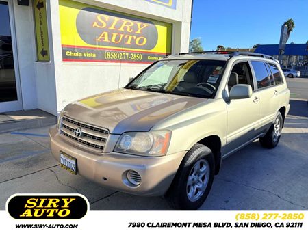 Sold 2003 Toyota Highlander
