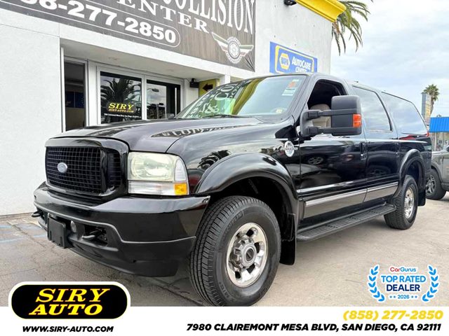 Black 2003 Ford Excursion SUV / Crossover Four-Wheel Drive Automatic