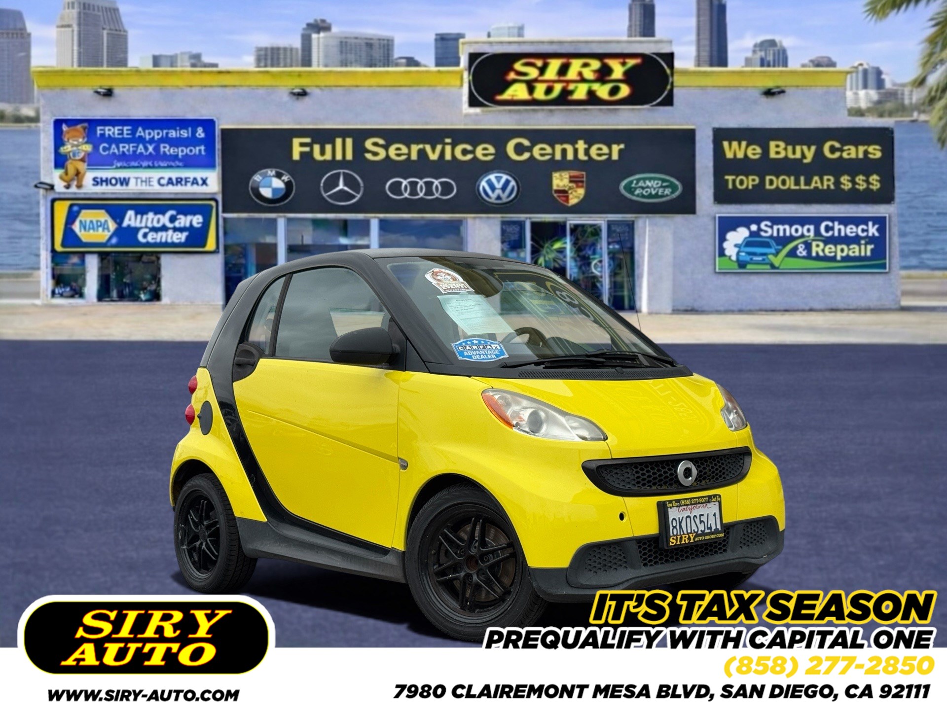2013 smart fortwo passion's photo