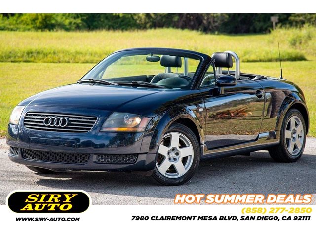 2002 Audi TT Convertible Front-Wheel Drive Manual