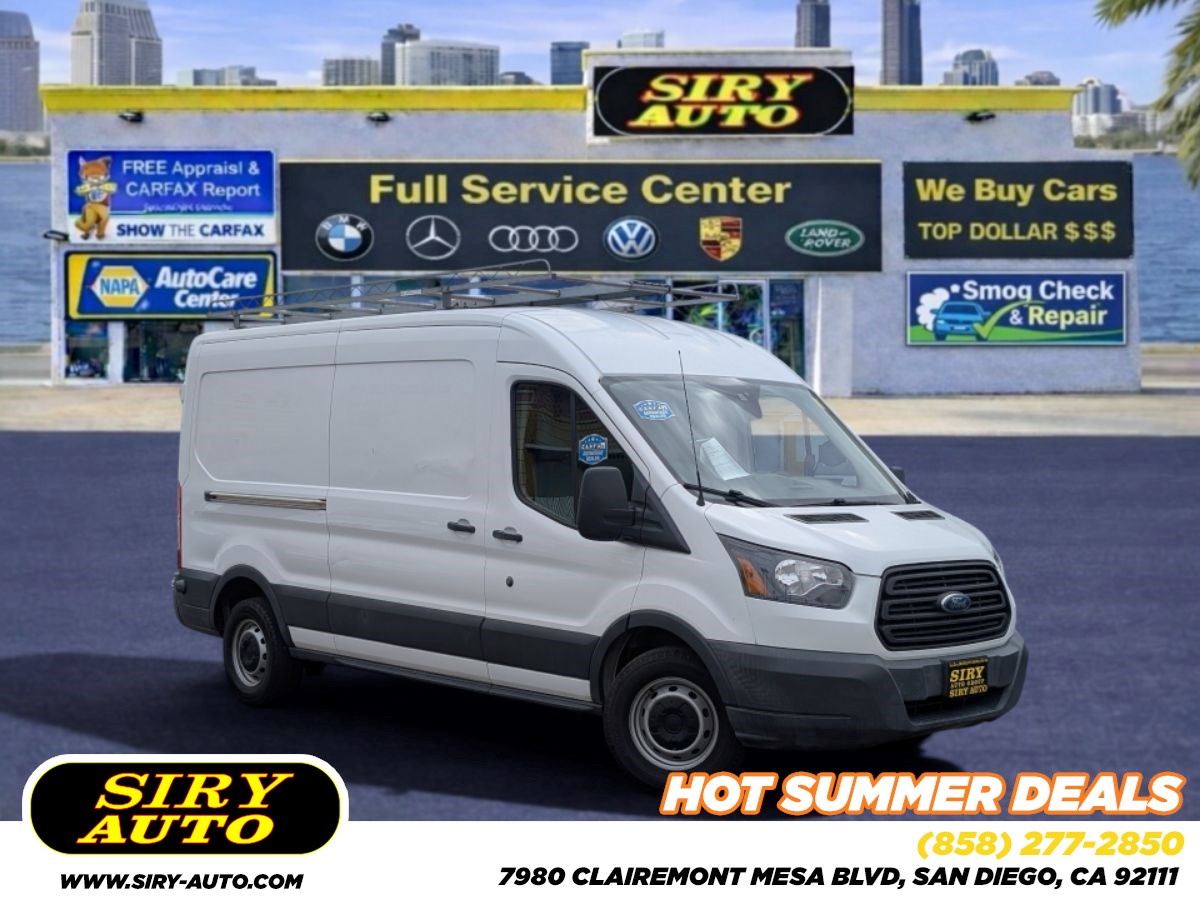  2018 Ford Transit Cargo 250 3dr LWB Medium Roof Cargo Van with Sliding Passenger Side Door   