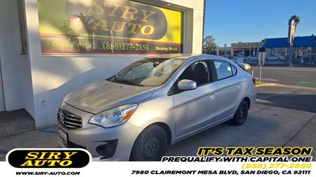 Sold 2019 Mitsubishi Mirage G4 ES
