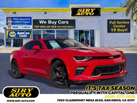 Sold 2016 Chevrolet Camaro 2SS