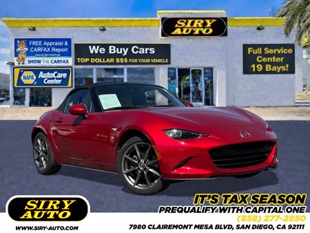 Sold 2017 Mazda MX-5 Miata Grand Touring