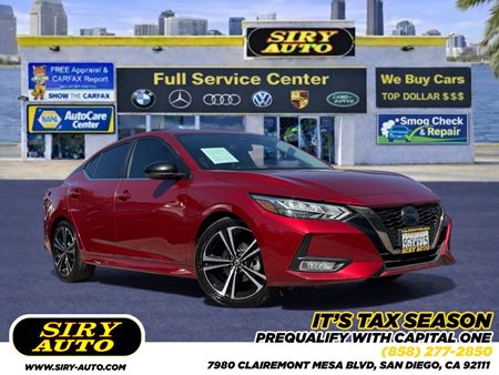 Sold 2023 Nissan Sentra SR
