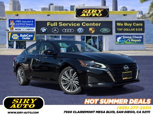 Super Black 2023 Nissan Altima Sedan All-Wheel Drive Automatic