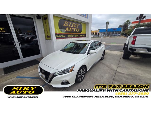 Pearl White Tricoat 2019 Nissan Altima 2.5 SL FWD Sedan Front-Wheel Drive Automatic