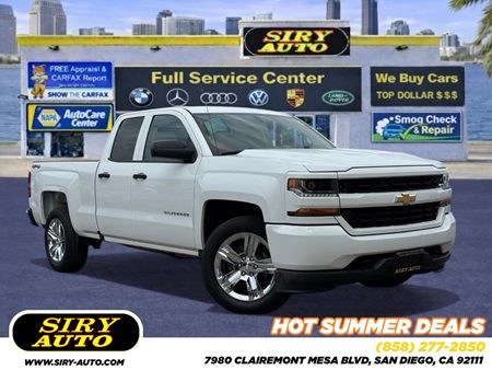 Sold 2016 Chevrolet Silverado 1500 Custom