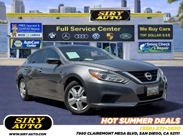 Gray (Gun Metallic) 2018 Nissan Altima Sedan Front-Wheel Drive Automatic