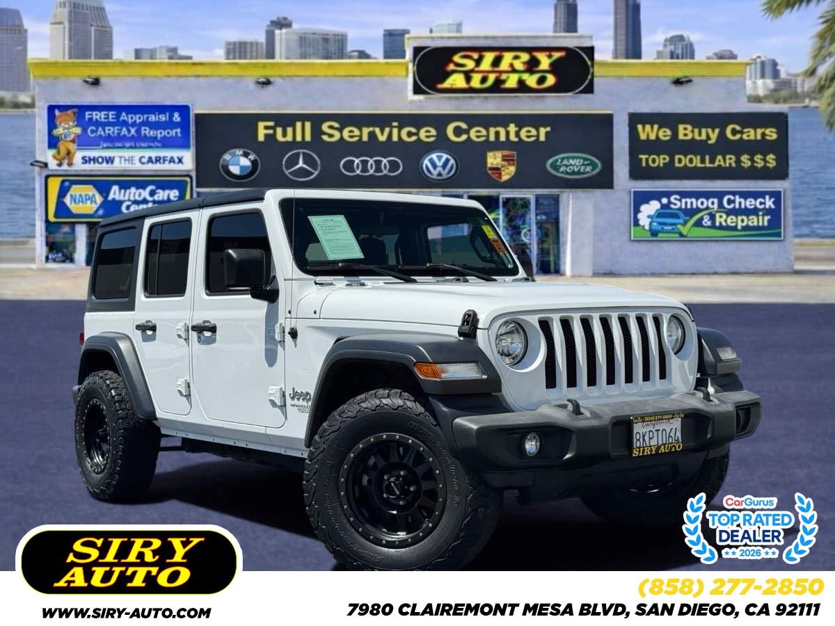 Sold 2019 Jeep Wrangler Unlimited Sport S
