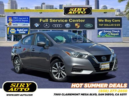 Sold 2020 Nissan Versa SV