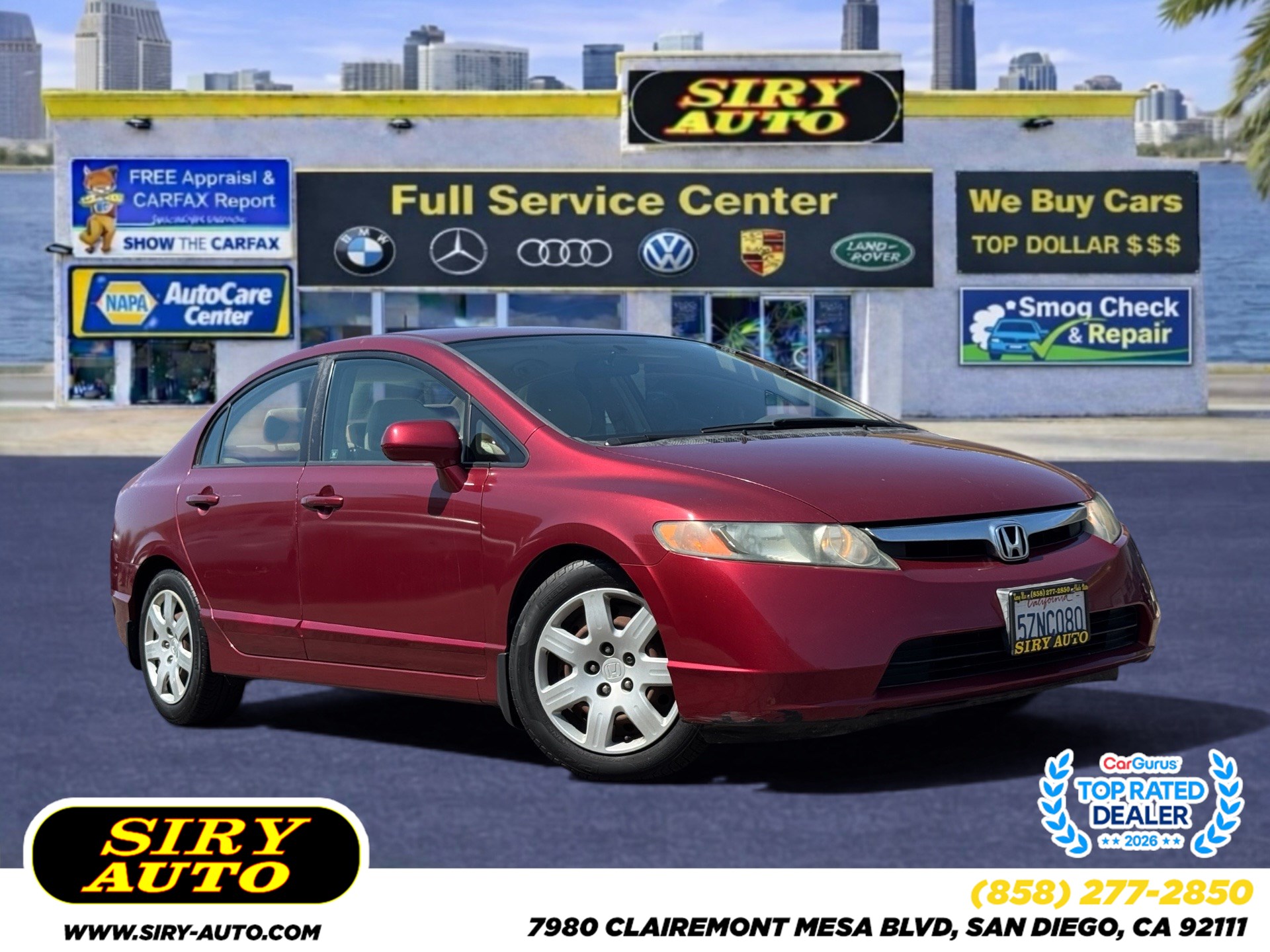 2007 Honda Civic Sedan LX