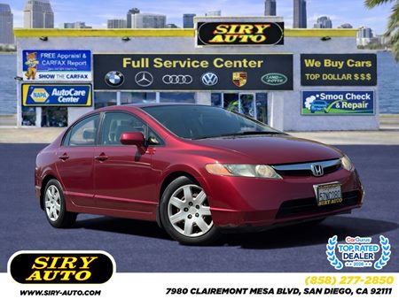 Sold 2007 Honda Civic Sedan LX