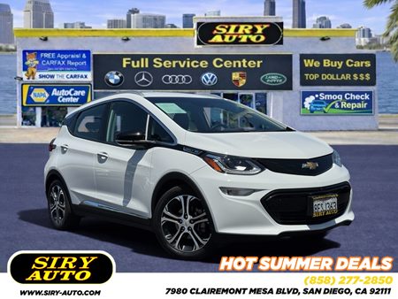 Sold 2019 Chevrolet Bolt EV Premier