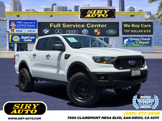 Oxford White 2020 Ford Ranger Pickup Truck Four-Wheel Drive Automatic