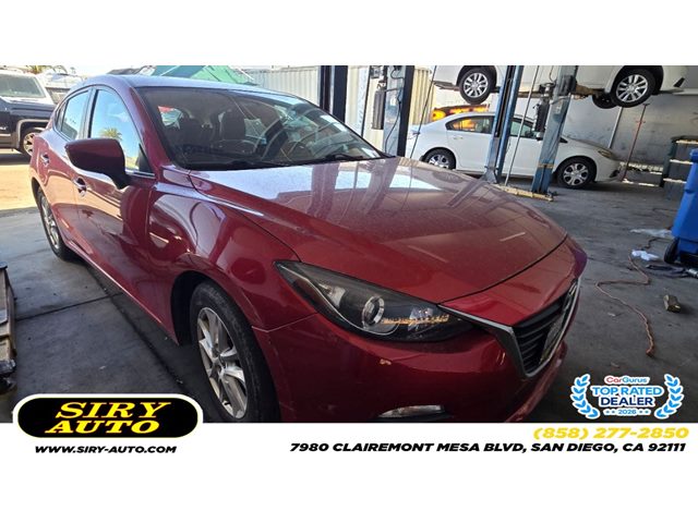 Soul Red Metallic 2016 Mazda MAZDA3 Hatchback Front-Wheel Drive Manual