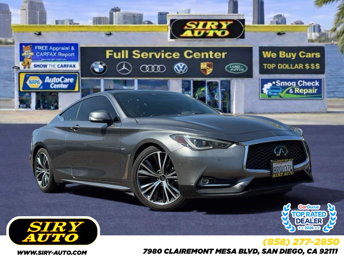2020 INFINITI Q60 3.0t LUXE